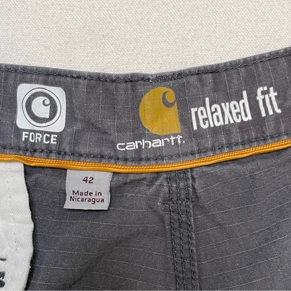 Carhartt G force relaxed fit cargo shorts sz 42 - Picture 9 of 14